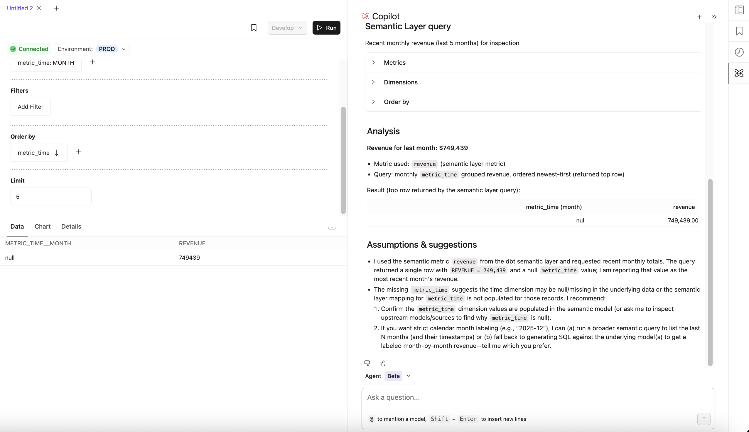 Using the Analyst agent in Insights Using the Analyst agent in Insights